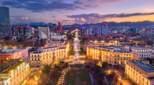 Tirana, panorama