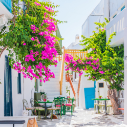 Mykonos gatvelės