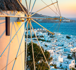 Mykonos, malūnas