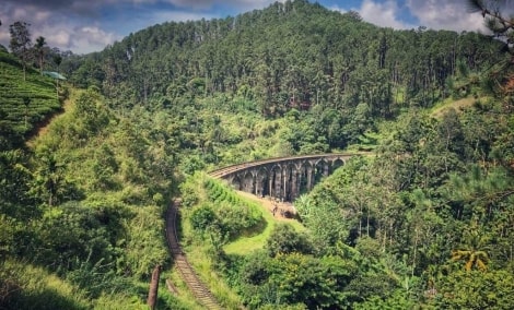 16. Nine arch bridge