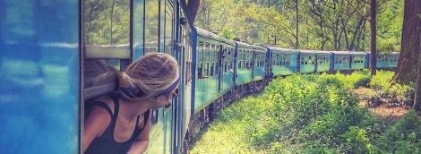 17. 7 valandų kelionė traukiniu iš Ella į Kandy