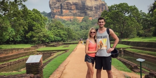 18. Dar vienas iššūkis kojoms   Sigiriya rock