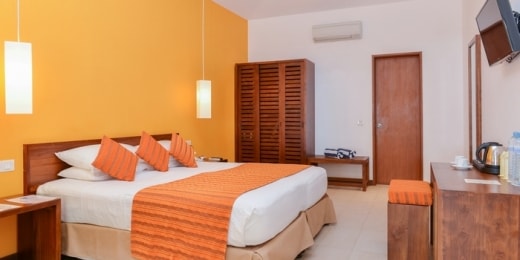 Adaaran Select Hudhuran Fushi kambarys Garden vila