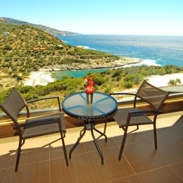 Aeolis Thassos Palace balkonas