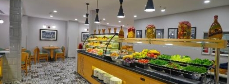 Akka Suites Taksim bufetas