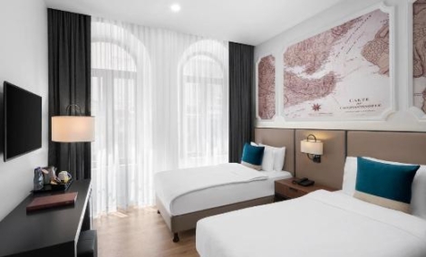 Akka Suites Taksim kambarys