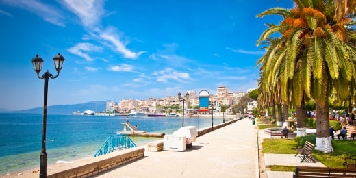saranda albanija promenada 15991