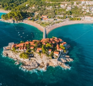 Juodkalnija Sveti Stefan