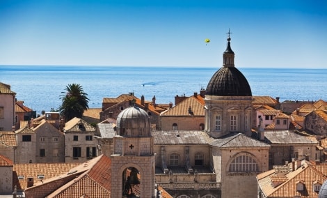 Kroatija Dubrovnikas stogai