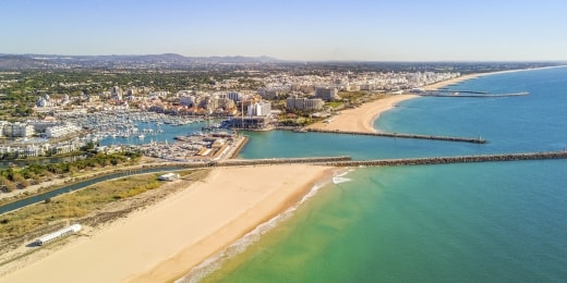 portugalija algarve panorama