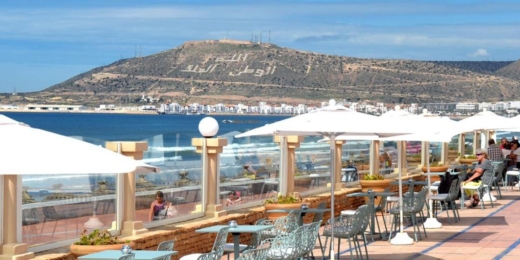 Amadil Ocean Club, terasa