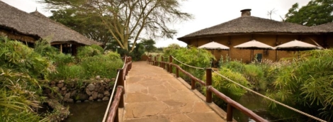 Amboseli Sopa Lodge nameliai