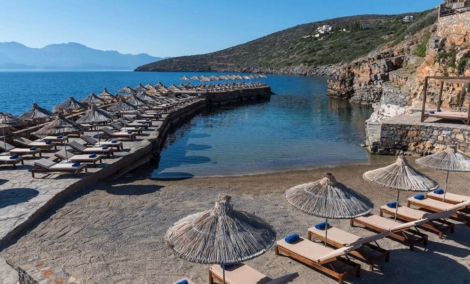 Aquila Elounda Village, paplūdimys
