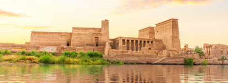 Temple of Isis on Philae Island 