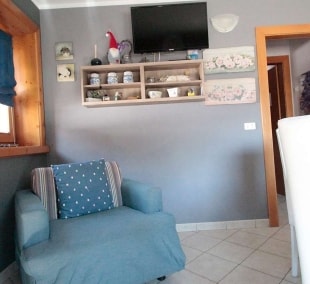 Baita del Sole apartamentai, svetainė