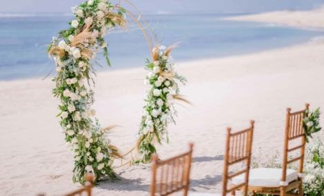 Outdoor Wedding Settup