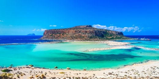 Balos Kreta Graikija vaizdas