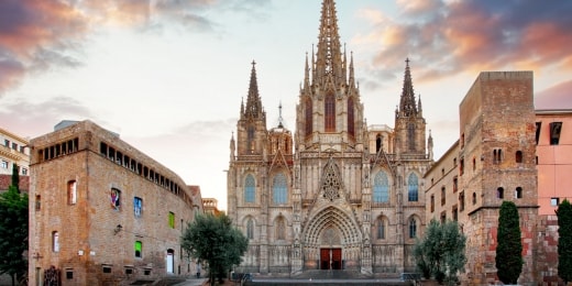 Barselona katedra aikštė