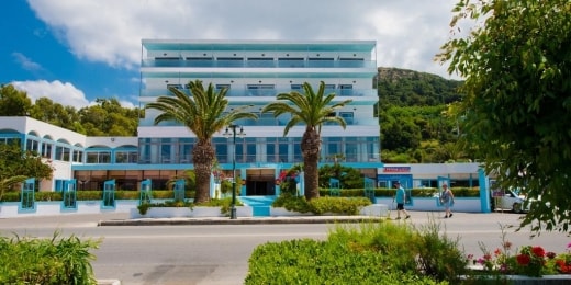 belair beach hotel rodas viesbutis