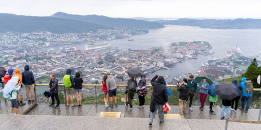 Fløyen viewpoint