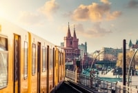 Berlin Kreuzberg Oberbaumbridge 