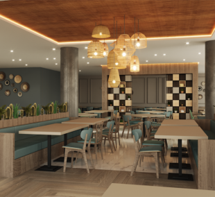 Blue Beach Monastir, restoranas 2
