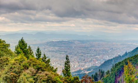 Bogota from Monserrate