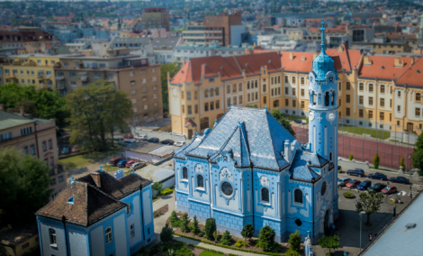 Bratislava, Mėlynoji bažnyčia