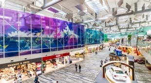 changi oro uostas parduotuves