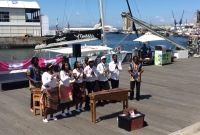 Cape Town Waterfront entertainment