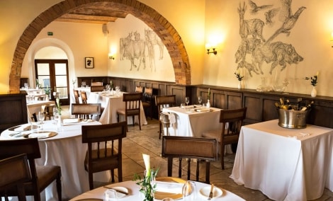 Castel Monastero restoranas