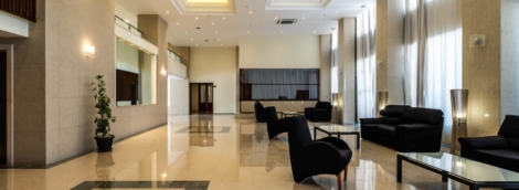 Castellum Suites vestibiulis