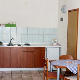 Kroatijos apartamentai virtuve