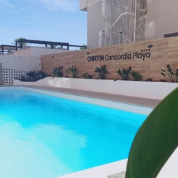Checkin Concordia Playa baseinas