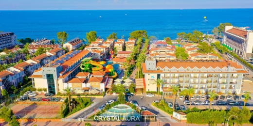 Crystal Aura Beach Resort & Spa, teritorija