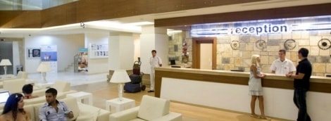 crystal green bay resort spa lobby 11963