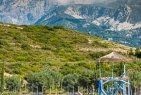 dhermi beach papludimys labanija