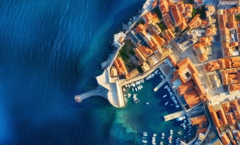 kroatija dubrovnikas panorama