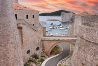 city wall of Dubrovnik