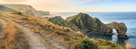 Durdle Door Beach vaizdas