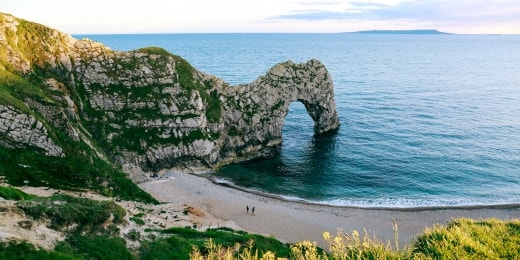 Durdle Door Beach vasara