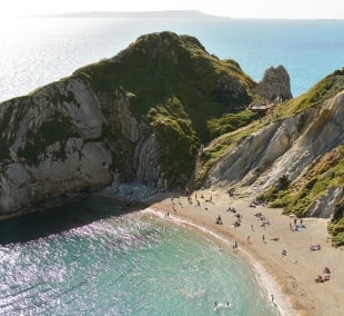 Durdle Door Beach zmones