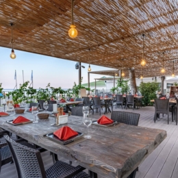Emelda Sun Club, terasa