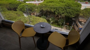 Eter hotel & spa balkonas