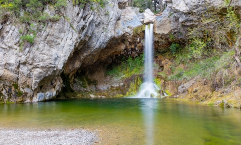Drimonas waterfall, Euboea