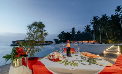 Fihalhohi Island Resort private dining