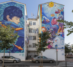 street art near fuengirola