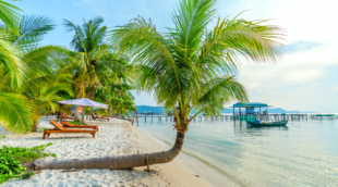 The Starfish beach, Rach Vem village, Phu Quoc island