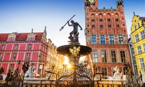 Gdanskas neptuno fontanas