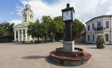 Town Hall Square of Ventspils